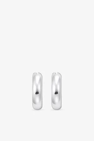 Thomas Sabo Womens Chunky 925 Sterling- Hoop Earrings