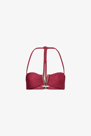 Heidi Klein Womens Cassis V-Bar Bikini Top