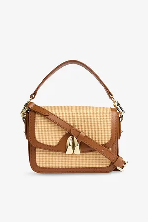 LK Bennett Womens Frankie Core Leather Cross-Body Bag