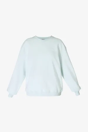Sweaty Betty Womens Revive Crew Neck Cotton-Blend Sweatshirt