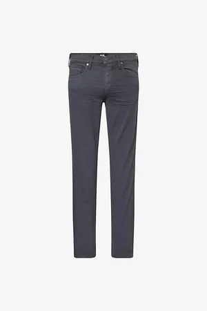 Paige Mens Federal Slim-Fit Straight-Leg Stretch-Denim Jeans