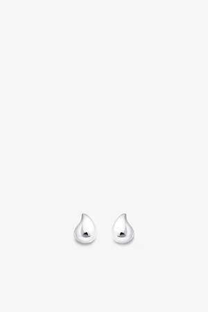 Thomas Sabo Womens Small Organic Drop-Shape 925 Sterling Stud Earrings