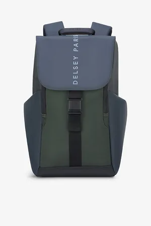 Delsey Securflap Logo-Print Woven Backpack