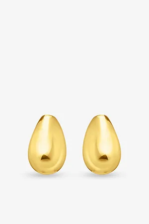 Thomas Sabo Womens Rounded 18ct Yellow -Plated 925 Sterling-Silver Stud Earrings
