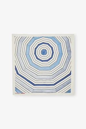 Sandro Womens Spiral Square Silk Scarf