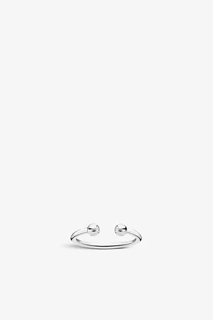 Thomas Sabo Womens Piercing Sterling Silver and Zirconia Ring