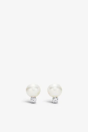 Tiffany & Co. Signature® Pearls Large 18ct White-Gold and Pearl Earrings