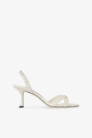 Jimmy Choo Womens Elsy 70 Leather Heeled Sandals