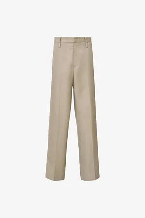 AllSaints Mens Tanner Straight-Leg Relaxed-Fit Woven Trousers