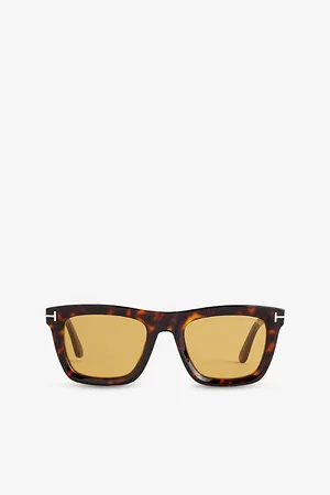 Tom Ford Mens Tf1208 Lelio Square-Frame Acetate Sunglasses