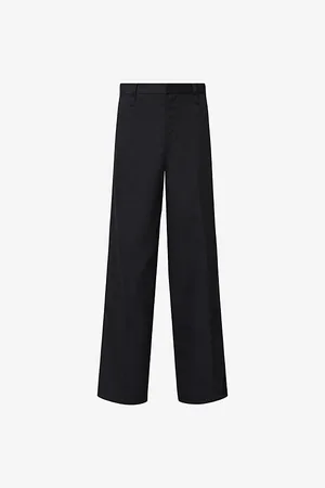 AllSaints Mens Tanner Straight-Leg Relaxed-Fit Woven Trousers