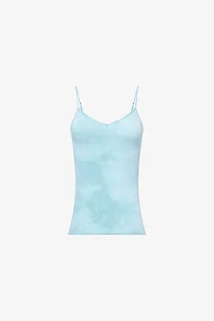 Hanro Womens Style Icon V-Neck Cotton-Jersey Top