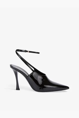 Givenchy Womens Balance Chaos Pointed-Toe Patent-Leather Heeled Courts