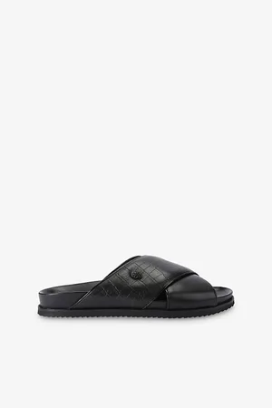Kurt Geiger Mens Baron Leather Sandals