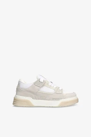 Represent Mens Studio Mesh and Suede Mid-Top Trainers