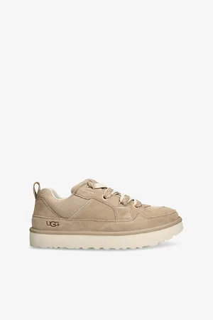 UGG Mens Lo Lowmel Suede Low-Top Trainers