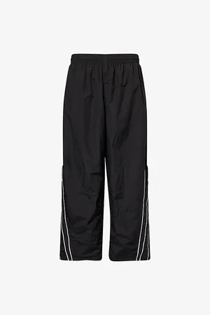 Jaded London Mens Micro Fibre XL Wide-Leg Woven Jogging Bottoms