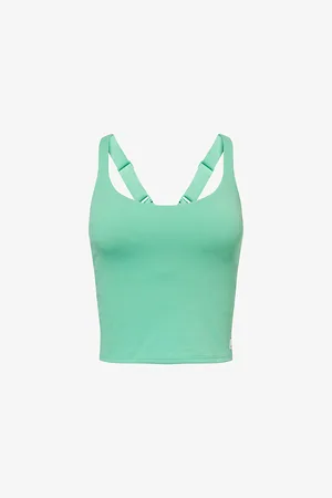 Lululemon Womens Dynamic Padded-Cup Stretch-Woven Top