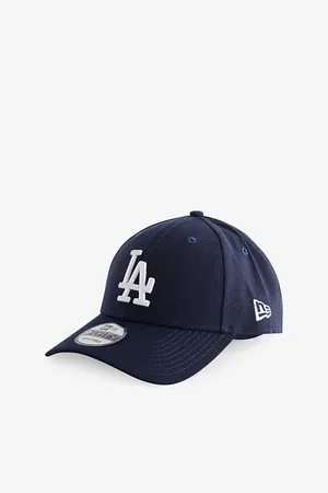 New Era Mens La Dodgers 9Forty Woven Adjustable Cap
