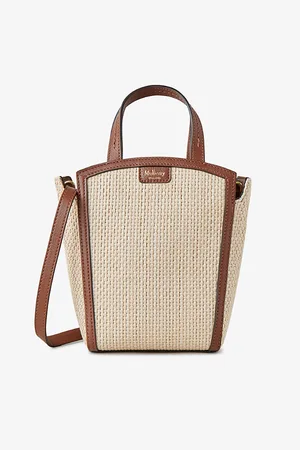 MULBERRY Womens Clovelly Mini Raffia Tote