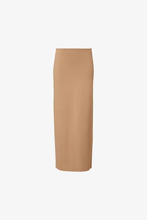 Max Mara Womens High-Rise Knitted Maxi Skirt