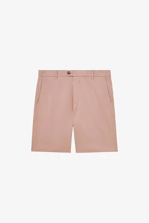 Reiss Mens Wicket Regular-Fit Stretch-Cotton Chino Shorts