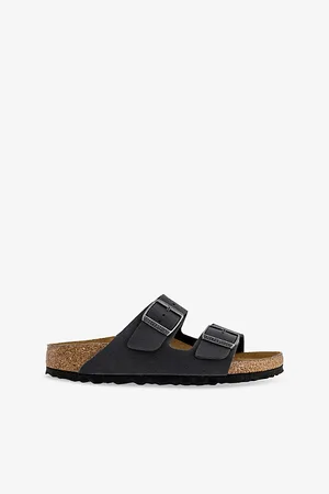 Birkenstock Mens Arizona Double-Strap Leather Sandals