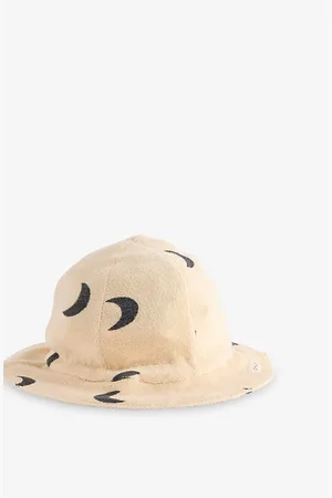Organic Zoo Pebble Midnight Terry Organic-Cotton Sun Hat 0-3 Years
