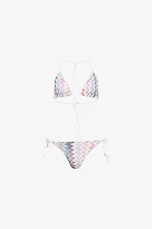 Missoni Womens Chevron Triangle Bikini Set