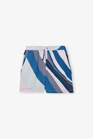 Reiss Tommi Striped Woven Shorts 9-13 Years