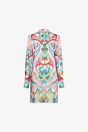 Mary Katrantzou Womens Verona Floral Woven Shirt