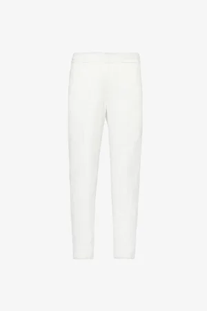 Orlebar Brown Mens Cornell Tapered-Leg Elasticated-Waist Linen Trousers