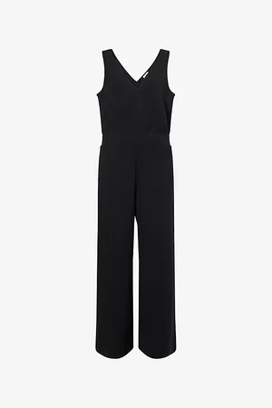 Varley Womens Alina Wide-Leg Stretch-Jersey Jumpsuit