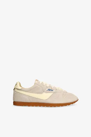 Autry Mens Windspin Low-Top Suede Runner Trainers