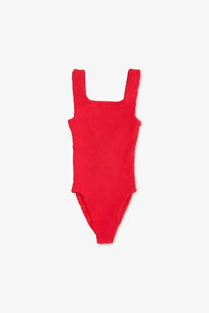 Hunza G Classic Square-Neck Swimsuit 7 - 12 Years