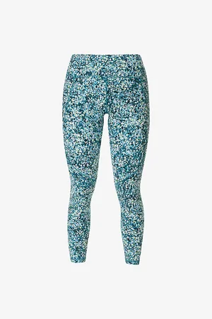 Sweaty Betty Womens Power 7/8 Graphic-Print High-Rise Stretch-Jersey Leggings