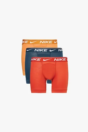 Nike Mens Logo-Waistband Pack-Of-Three Stretch-Woven Boxer Briefs