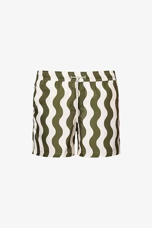 Oas Mens Striped Swim Shorts