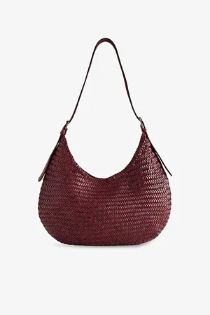 Dragon Diffusion Womens Luna Pienna Leather Shoulder Bag