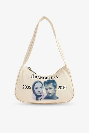 Praying Womens Brangelina Woven Shoulder Bag