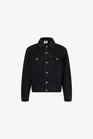 ICECREAM Mens Running Dog Denim Trucker Jacket