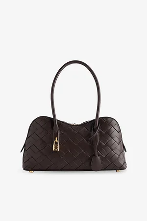 Stella McCartney Womens Stella Ryder Faux-Leather Shoulder Bag