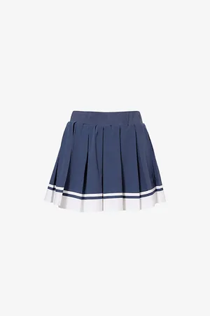 Varley Womens Mariam Pleated Stretch-Woven Skort