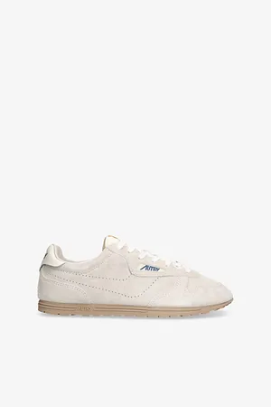 Autry Mens Windspin Suede Low-Top Trainers
