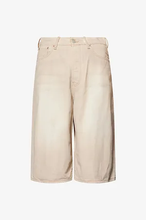 Acne Studios Mens Judda Relaxed-Fit Denim Shorts