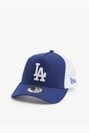 New Era Mens 9Forty La Dodgers Cotton Trucker Cap