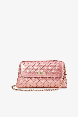 ASPINAL OF LONDON Womens Sunrise Leather Clutch Bag
