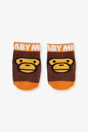 A Bathing Ape Ba Bb Milo Stretch-Woven Socks 1-3 Years