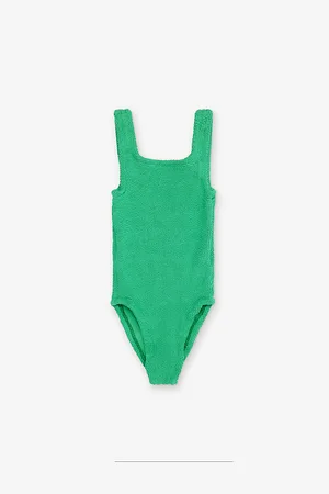 Hunza G Classic Square-Neck Swimsuit 7 - 12 Years