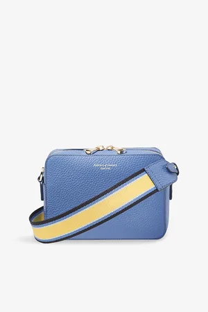 ASPINAL OF LONDON Womens Camera Grained Leather Crossbody Bag